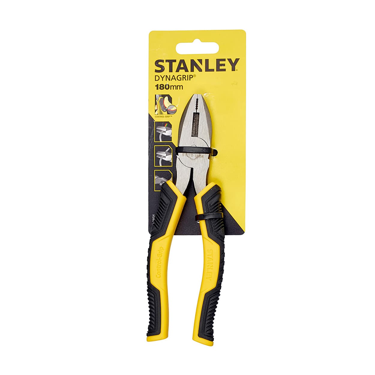Stanley 7 inch / 180 mm Dynagrip Combination Plier, STHT0-74454