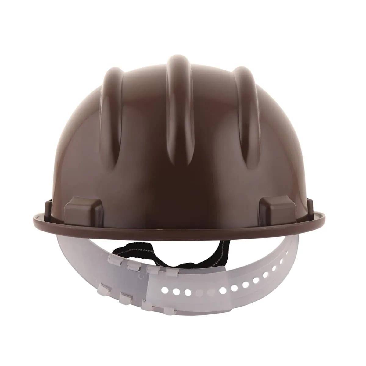 Karam ISI Marked Shelmet Safety Helmet With Plastic Cradle (Brown), PN501