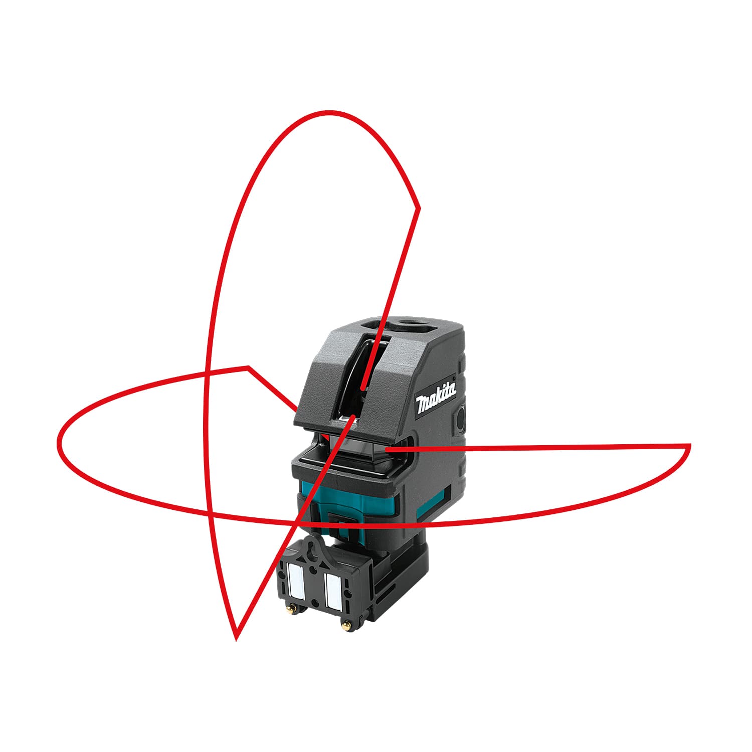 Makita 50 Mtr Self-Leveling Horizontal/Vertical Cross-Line Laser (Bare Tool), SK104Z