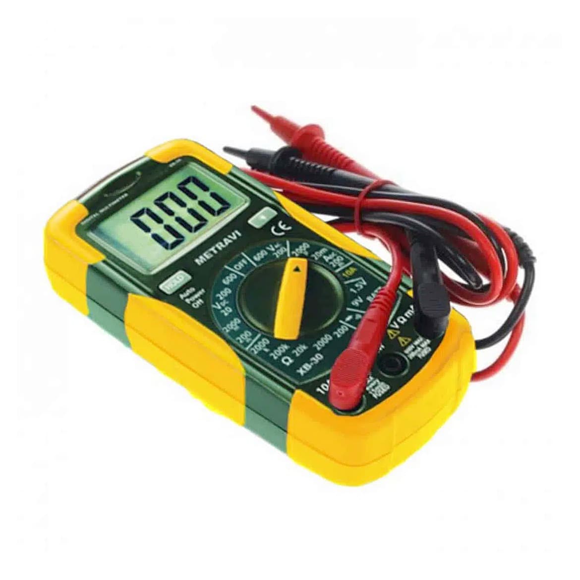 Metravi 3-1/2 Digits / 600V Digital Multimeter, XB-30