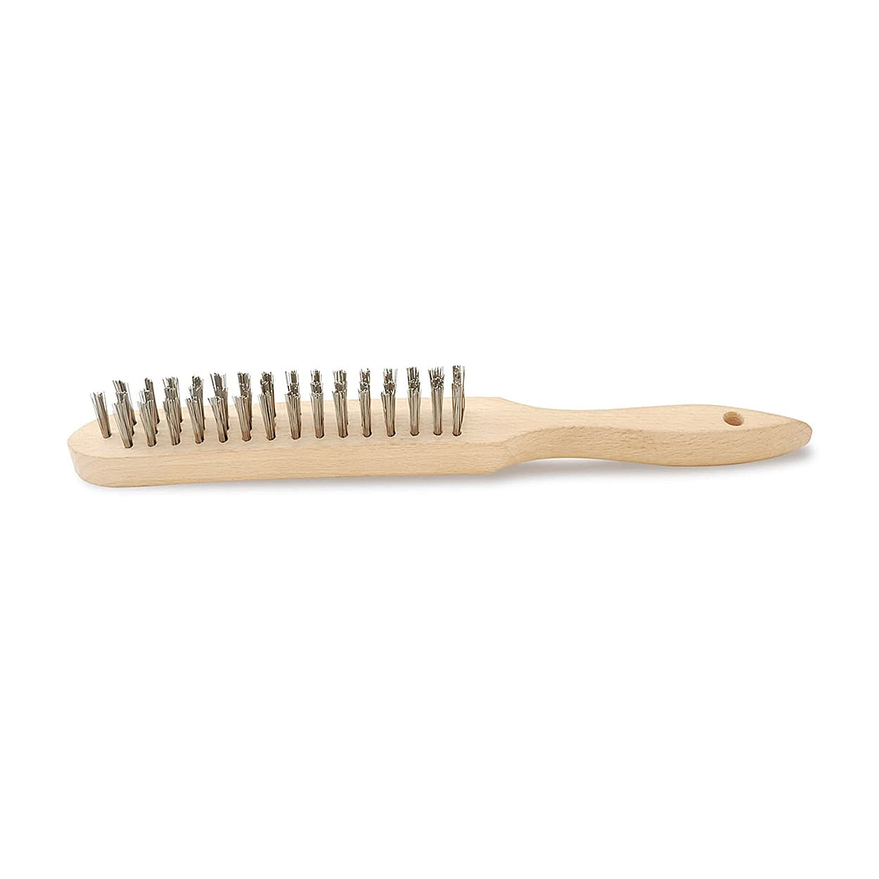 Toptul 3 Row Stainless Steel Wire Scratch Brush, NBAA0315