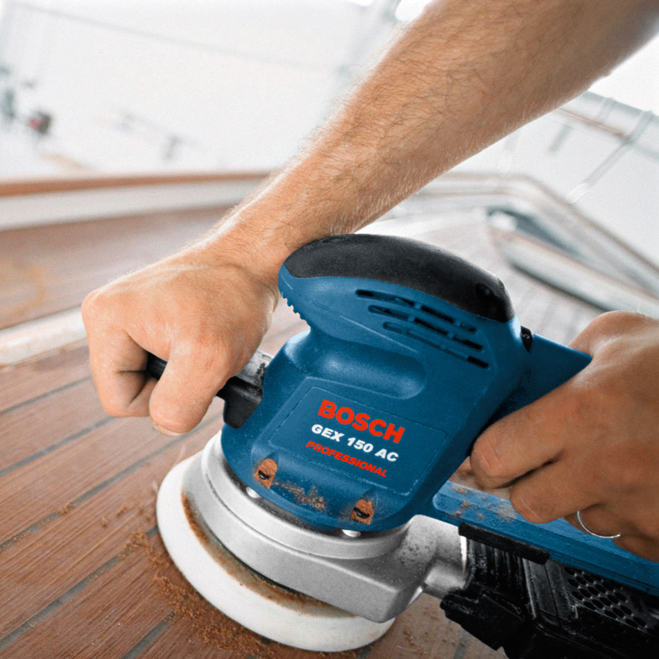 Bosch 340W Professional Random Orbit Sander, GEX 150 AC