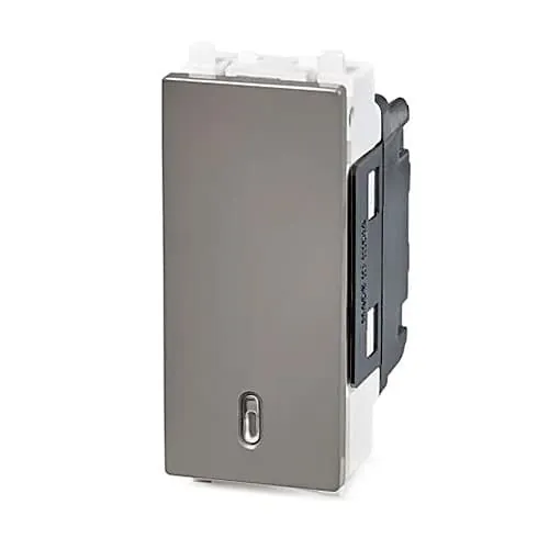 Schneider Electric Zencelo 10 Amp Intermediate Switch - Dark Grey, IN8430/IM(BZ)