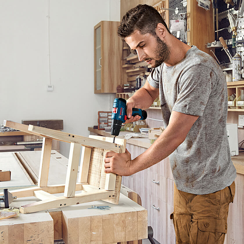 Bosch 12V Lithium-ion Professional Cordless Impact Drill Driver, GSB 120-LI