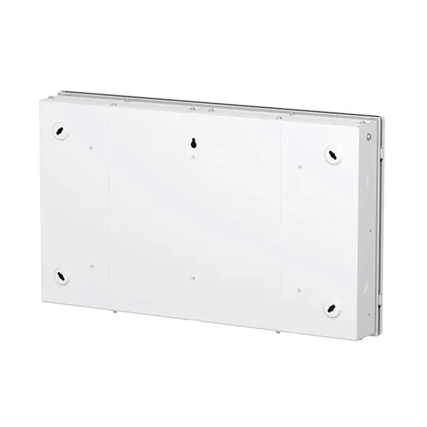Schneider Electric 12 Way Double Door Metal - TPN DBs (IP43), A9HTND12