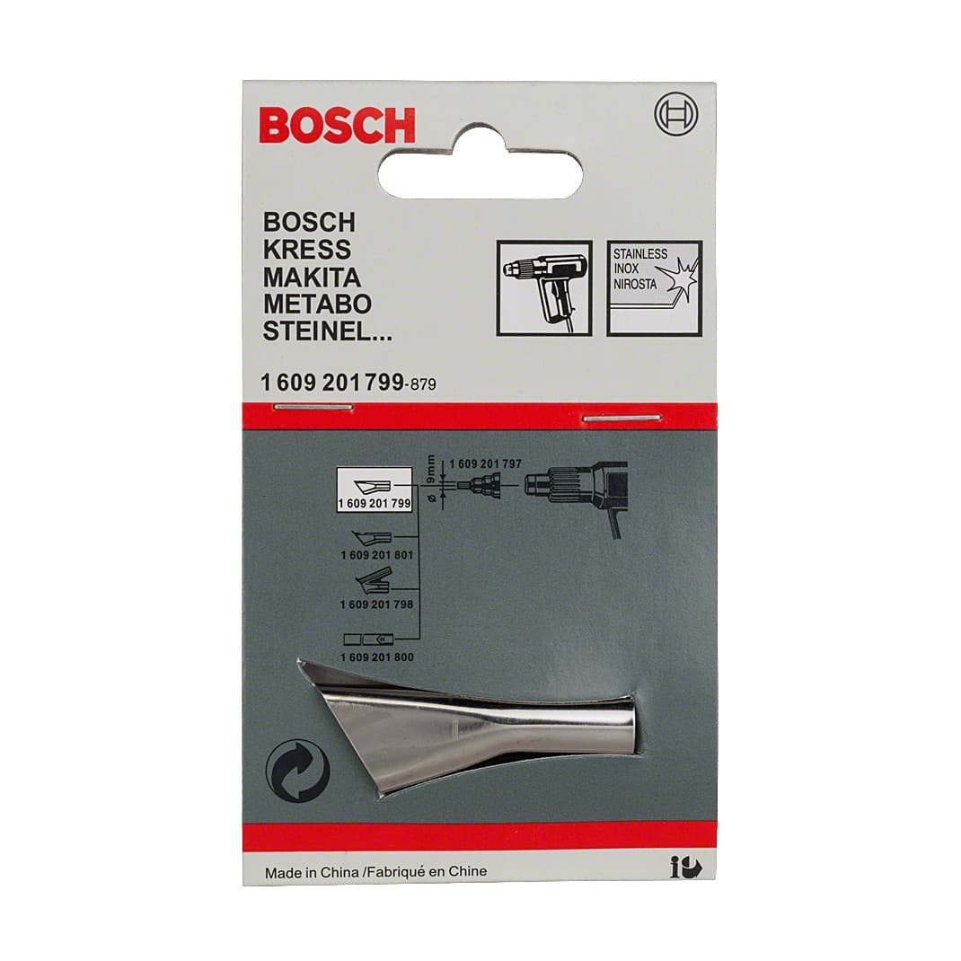 Bosch 10 mm Slot Nozzle For Heat Gun, 1 609 201 799