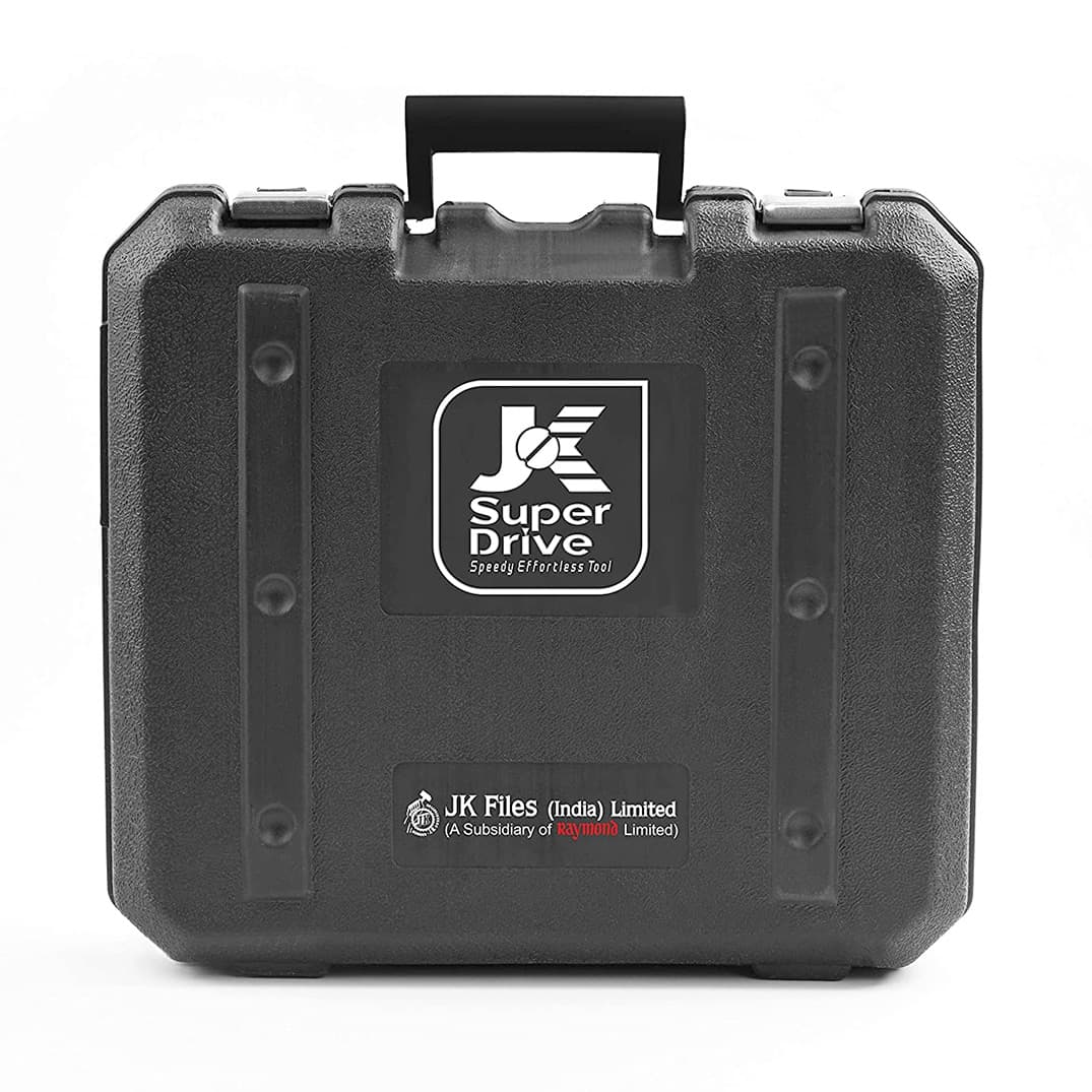 JK Super Drive Professional Tool Kit with 13mm (550Watt) Heavy duty Impact Drill Machine For Home, DIY & Professional Use (98-Pieces), SD9000014A