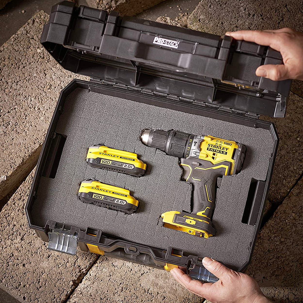 Stanley 17 Inch FatMax Pro-Stack Shallow Box With 30 Kg Load Capacity, FMST1-71966
