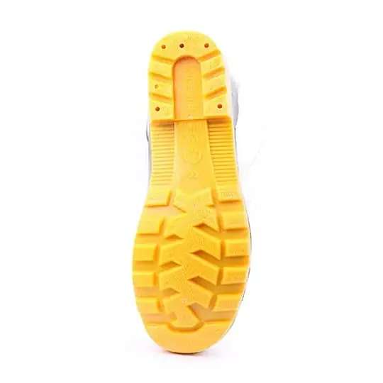 Hillson Century Yellow Dual Density PVC Rainwear Gumboots (15 inch Height)