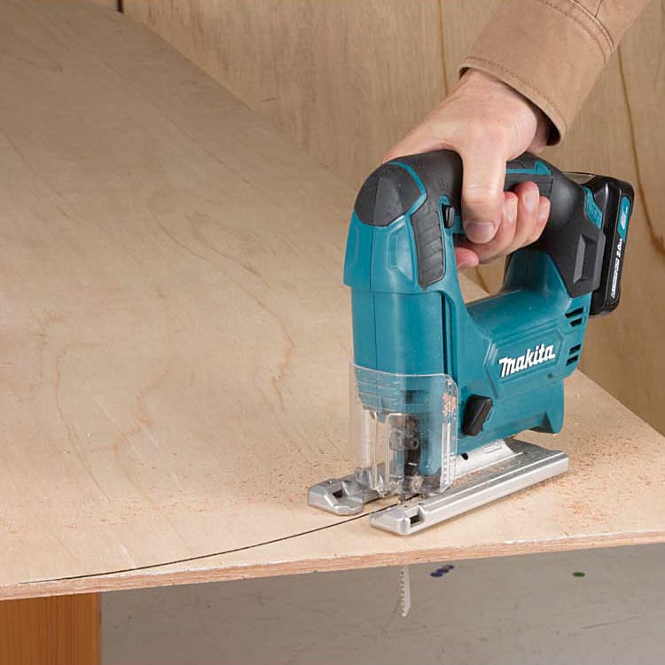 Makita 12V Max CXT 18 mm (11/16") Cordless Top Handle Jig Saw (Bare Tool), JV101DZ