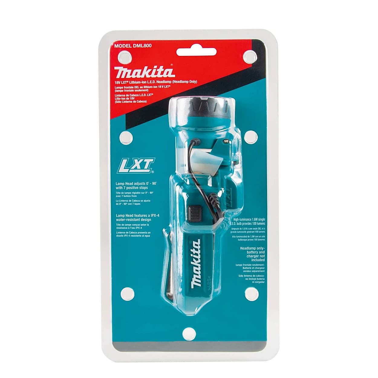 Makita 18V Cordless LED Flashlight, DEADML800