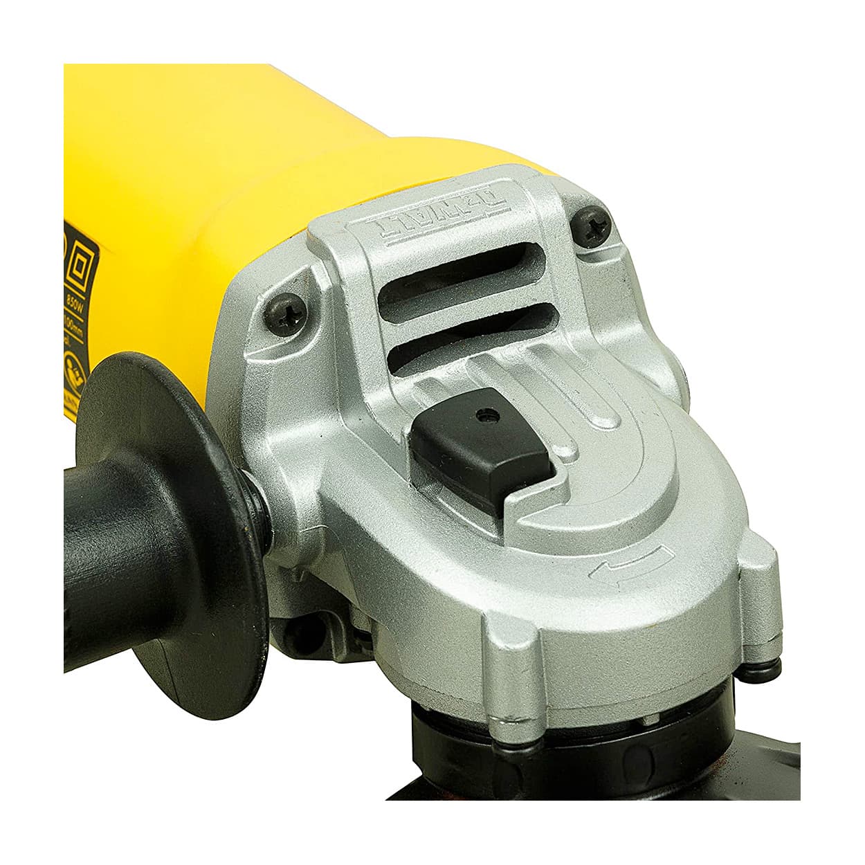 Dewalt 100mm / 4 inch 750W Heavy Duty Small Angle Grinder with Toggle Switch, DW810-IN-PRM