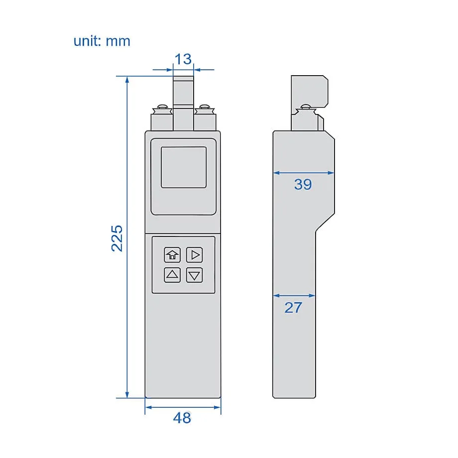 Insize 0.02 - 2 mm Handhold Laser Scan Micrometer, LDM-H02