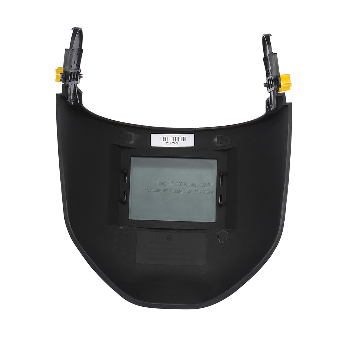 Karam Mountable Helmet Welding Shield With Clear Polycarbonate Lens & IR11 Lens, ES71