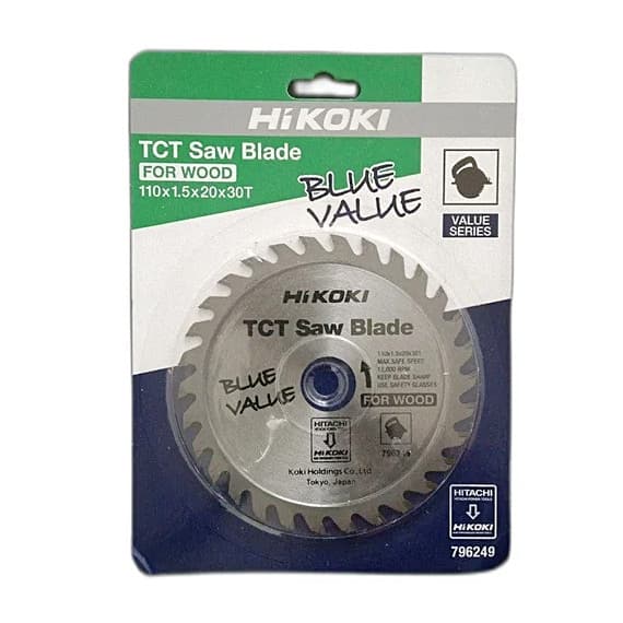 HiKoki 5 inch / 125 mm TCT Circular Saw Blade For Wood (12 Teeth), 796259Z