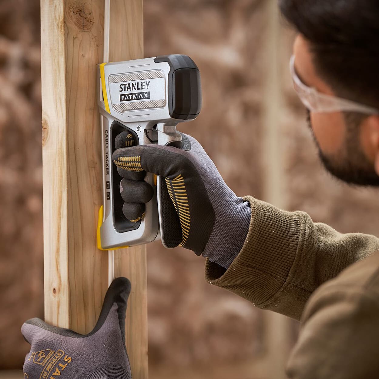 Stanley 170 mm Fatmax Heavy Duty Staple Gun, FMHT70100-0