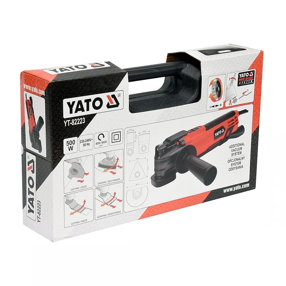 Yato 500W Multi Purpose Oscillating Tool, YT-82223