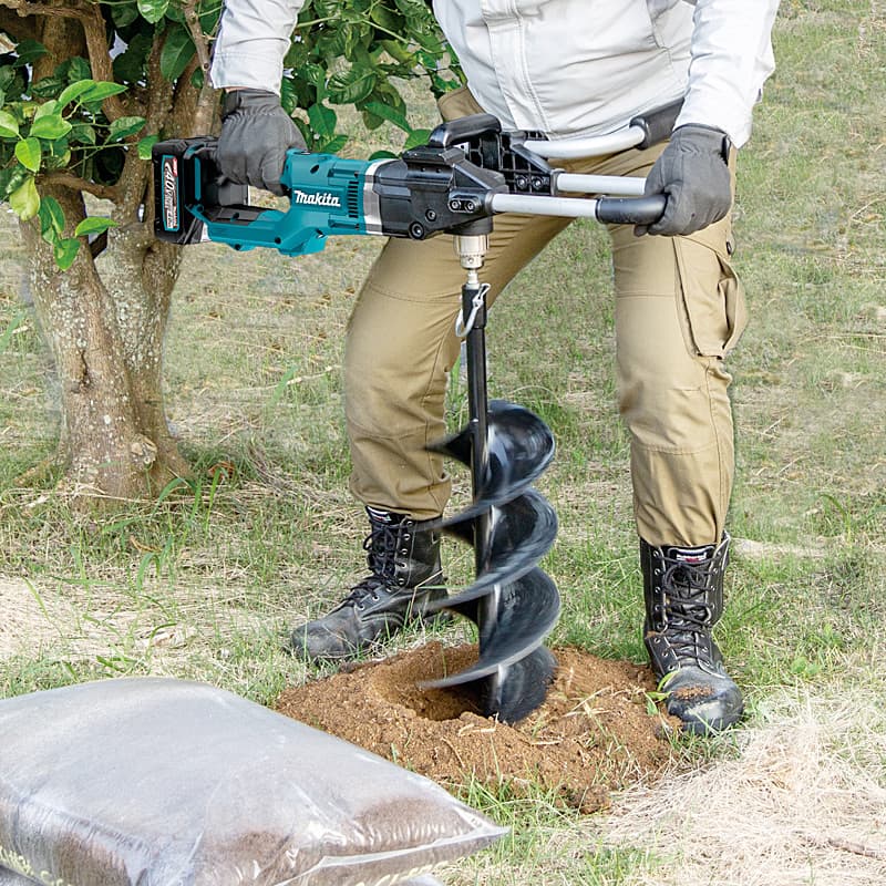 Makita 40Vmax XGT BL 200 mm Cordless Earth Auger (Bare Tool), DG001GZ06