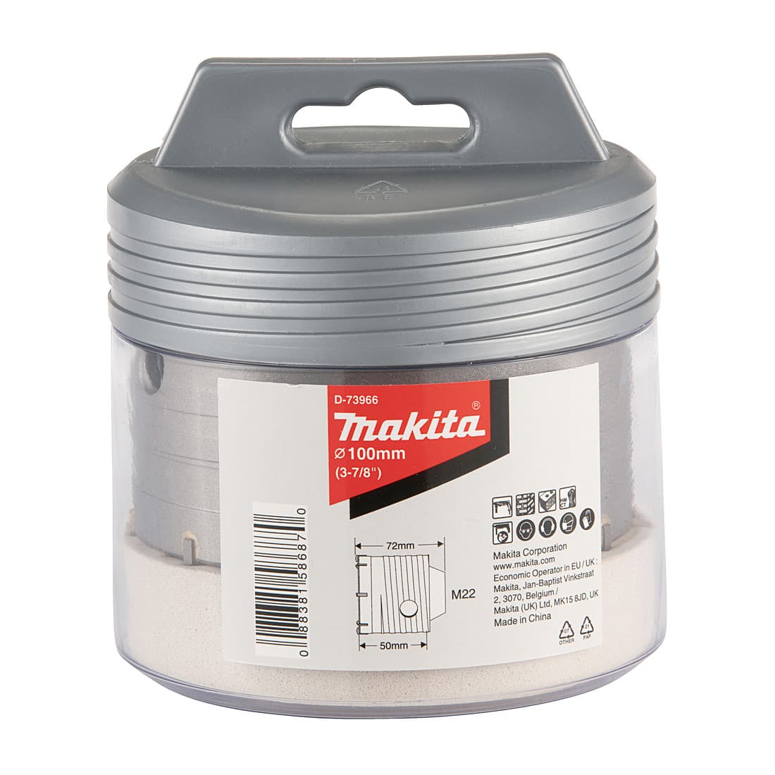 Makita 100 mm Dia x 50 mm Core Cutter For SDS-Plus Hammer, D-73966