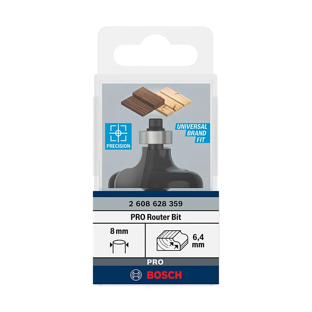 Bosch 38 mm Pro Router Bit (Roman Ogee Bit), 2 608 628 359
