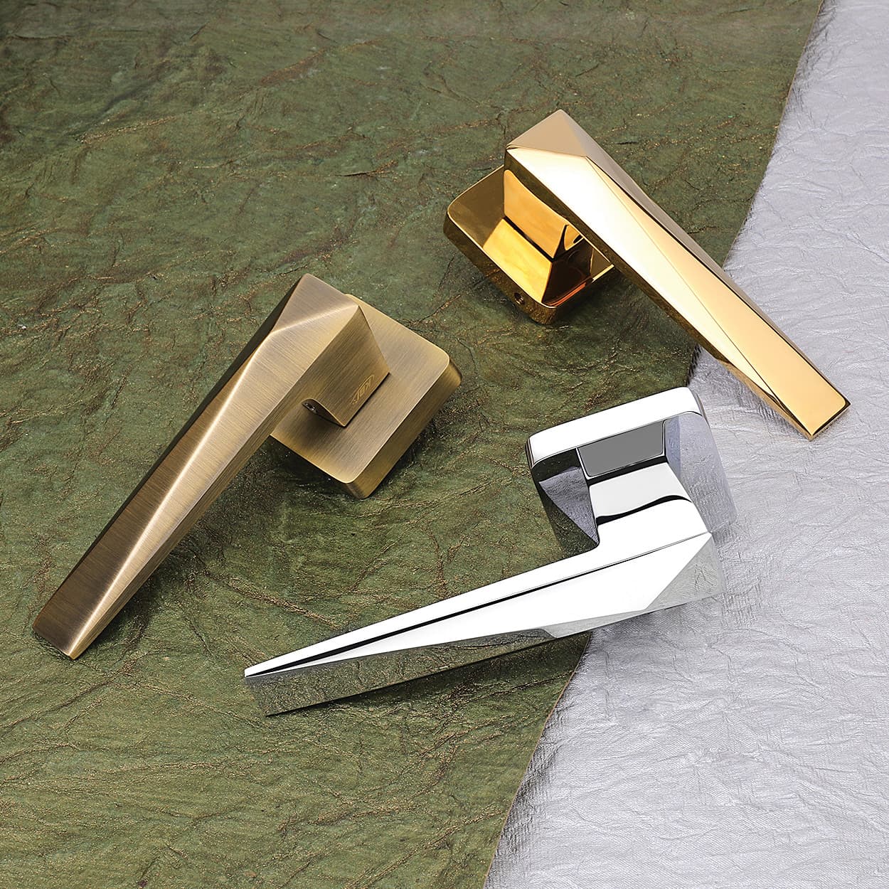 KBI Trivago Rose Gold PVD Mortise Handle
