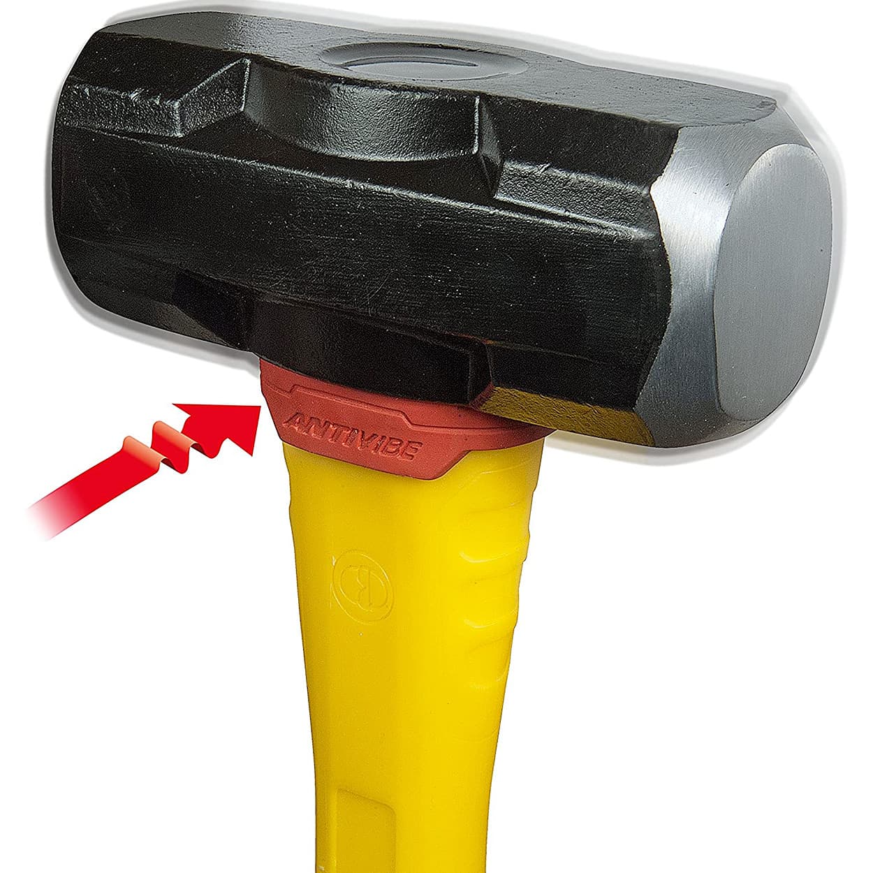 Stanley 3628 Gms FatMax Vibration Damping Long Handle Sledge Hammer, FMHT1-56011