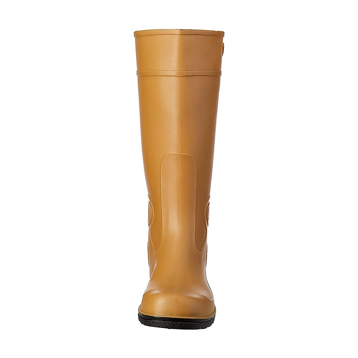 Hillson Dragon Tan Dual Density PVC Safety Gumboots Without Steel Toe (Tan)