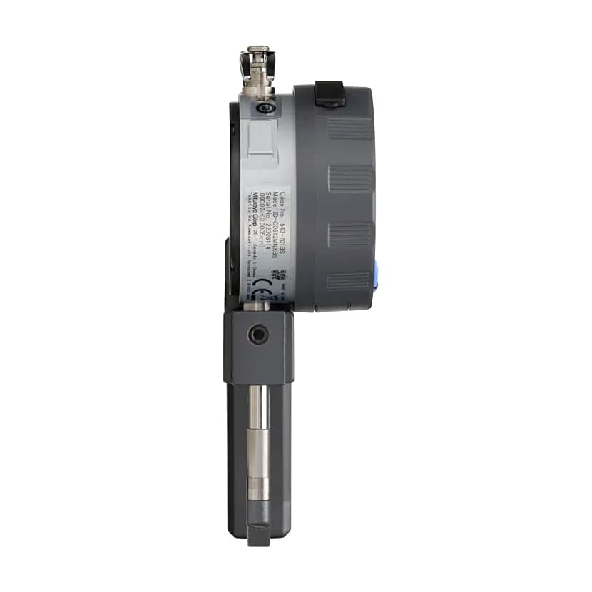 Mitutoyo 12 mm / 0.47 inch High Accuracy Absolute Digital Thickness Gauge, 547-400A