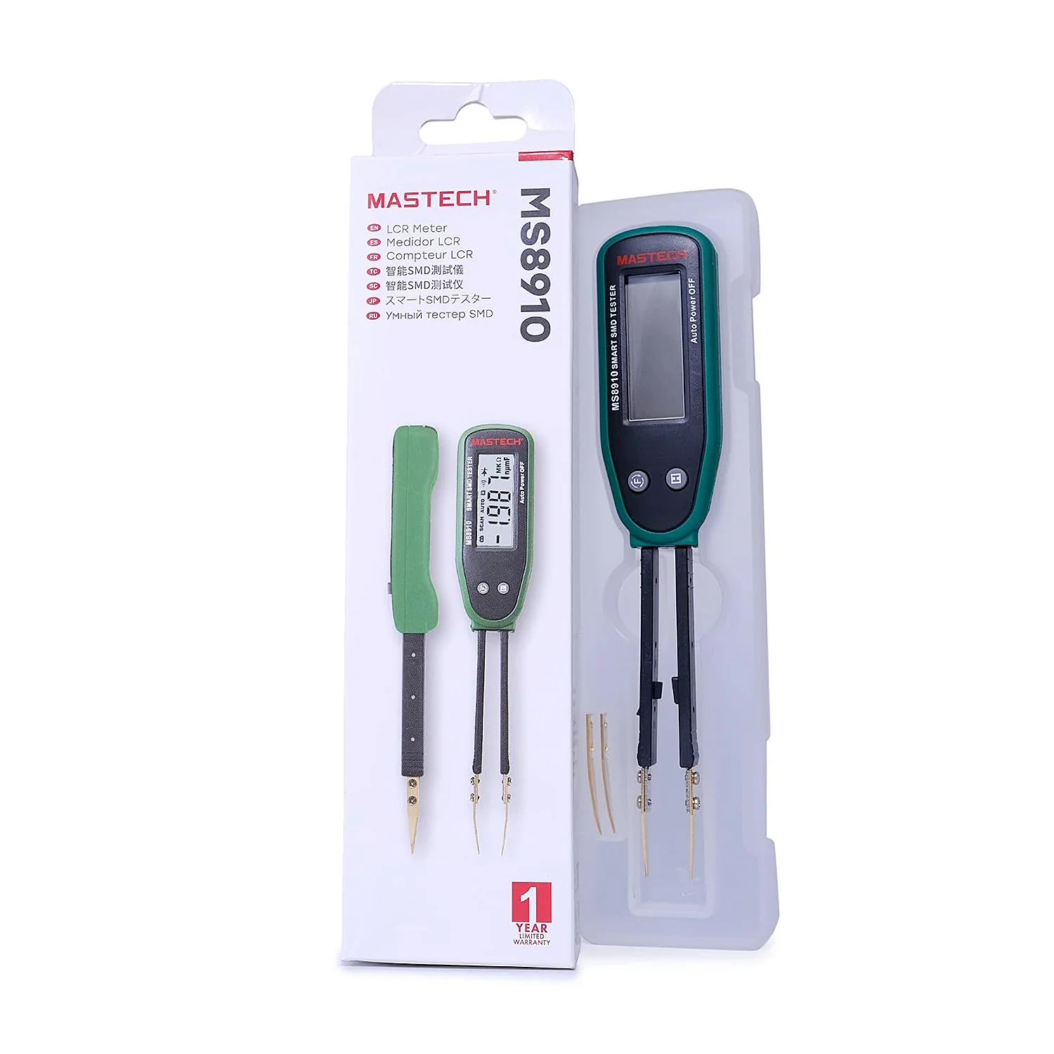 Mastech 30mF / 30MΩ Smart SMD Tester, MS8910