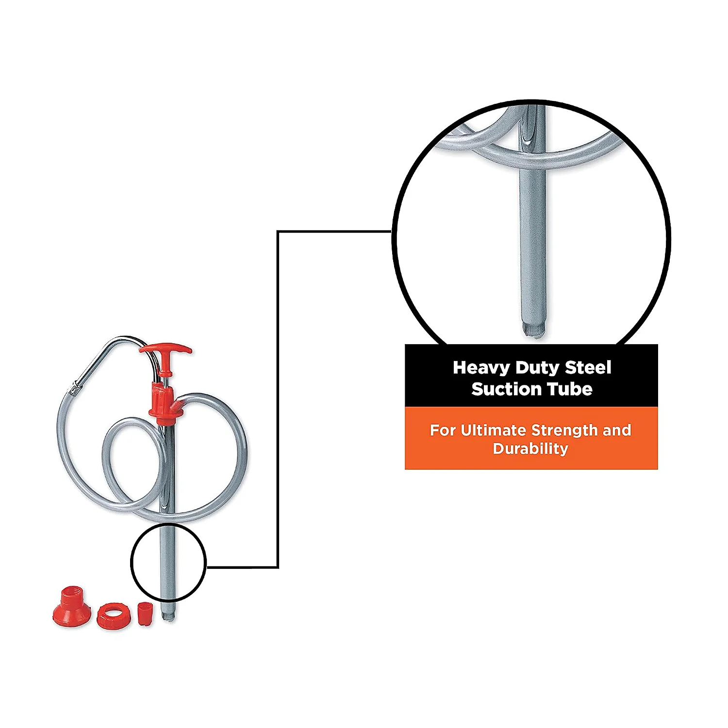 Groz 1 Ltr / 18 Strokes Standard Duty Ezee Flow Oil Pump, EZF/8